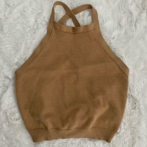 Knit Halter Top